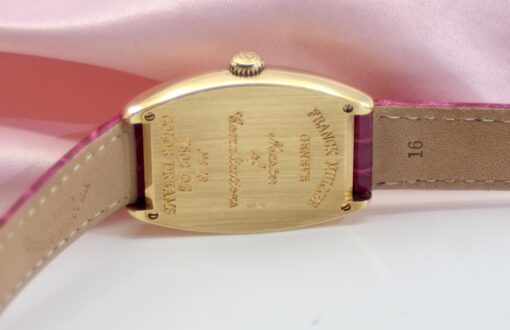 2000s Franck Muller Color Dreams Quartz watch in 18K Yellow Gold Ref.7502 QZ - Image 6