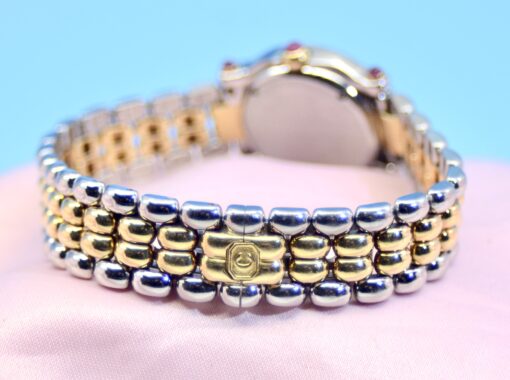 Women Chopard Happy Sport watch 18K Yellow Gold & SS w/Rubies, Diamonds 27/8251 - Image 9