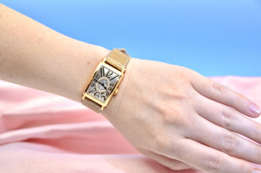 Franck Muller  Long Island Watch 18K RG w/Dia Ref.902QZ REL CD 1R w/box &papers - Image 2