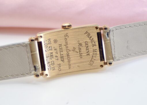 Franck Muller  Long Island Watch 18K RG w/Dia Ref.902QZ REL CD 1R w/box &papers - Image 6