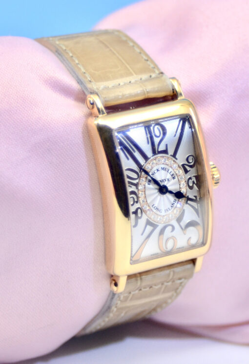 Franck Muller  Long Island Watch 18K RG w/Dia Ref.902QZ REL CD 1R w/box &papers - Image 4