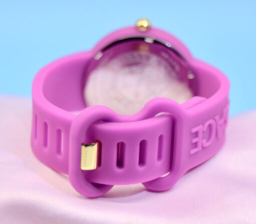 Versace Womens Medusa Pop Pink Strap Fashion Quartz Watch  39mm with pouch case - Image 8