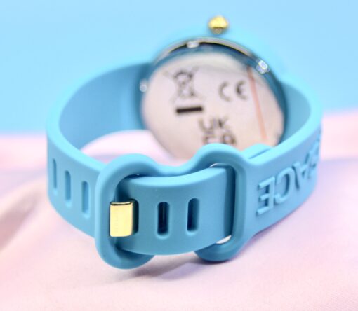 Versace Womens Medusa Pop Blue Strap Fashion Quartz Watch  39mm with pouch case - Image 6