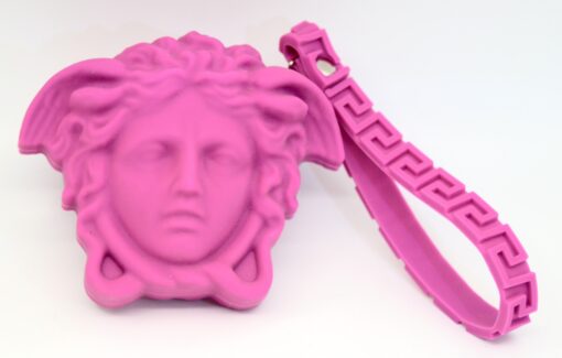 Versace Womens Medusa Pop Pink Strap Fashion Quartz Watch  39mm with pouch case - Image 11