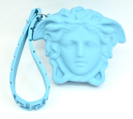 Versace Womens Medusa Pop Blue Strap Fashion Quartz Watch  39mm with pouch case - Image 8