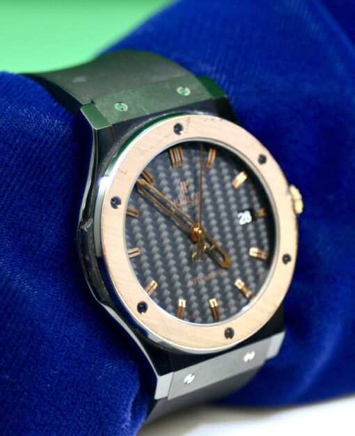 Hublot Classic Fusion in Black Ceramic & 18K Rose Gold watch Ref.542.CO.1781.RX - Image 9