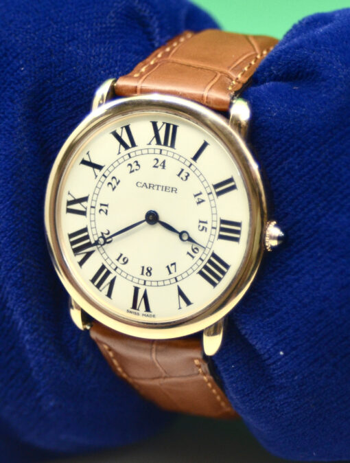 2000s Mens' De Cartier Ronde Louis Manual watch in 18K Rose Gold Ref.2889 - Image 4