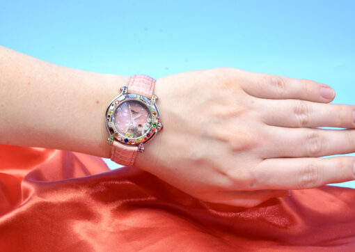 Chopard Happy Sport watch Stainless Steel w/Diamonds,Sapphires,Rubies Ref.27/8921 - Image 2