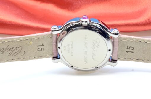 Chopard Happy Sport watch Stainless Steel w/Diamonds,Sapphires,Rubies Ref.27/8921 - Image 9