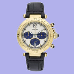 Men's Cartier Pasha Chronograph Quartz watch in 18K Yellow Gold Ref.30009