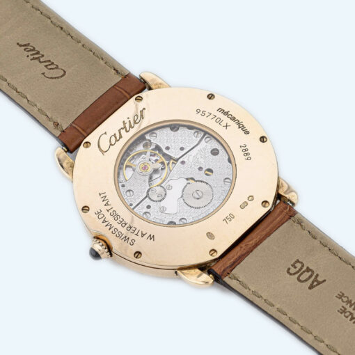 2000s Mens' De Cartier Ronde Louis Manual watch in 18K Rose Gold Ref.2889 - Image 6
