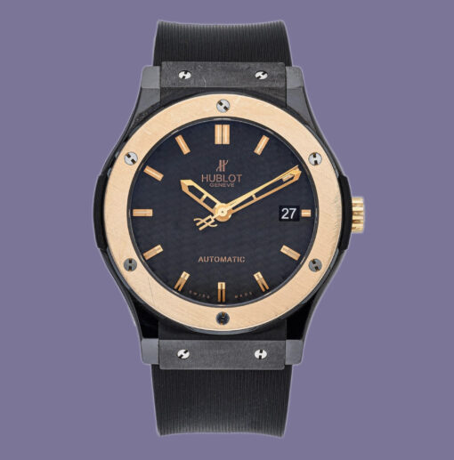 Hublot Classic Fusion in Black Ceramic & 18K Rose Gold watch Ref.542.CO.1781.RX