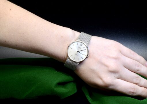 Vintage Men's Rolex Geneve Cellini watch in 18K White Gold Ref.4088 69.9 GM - Image 2
