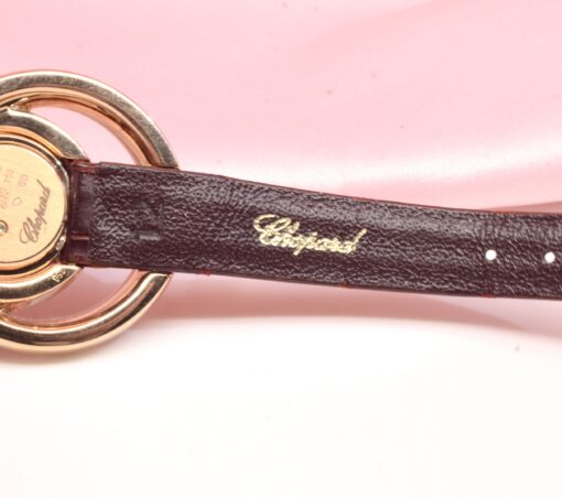 Chopard Double Loop watch in 18K Rose Gold w/Diamonds &Rubies Ref. 4534/1 129198 - Image 9