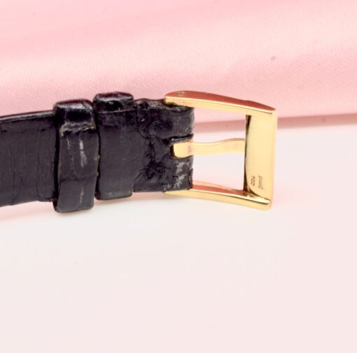 Vintage 1970s Piaget watch in 18K Yellow Gold  Ref.9902 with Black Onyx dial - Image 7