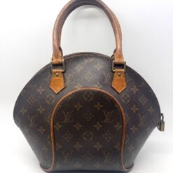 Authentic Louis Vuitton Monogram Ellipse PM Leather HandBag M51127