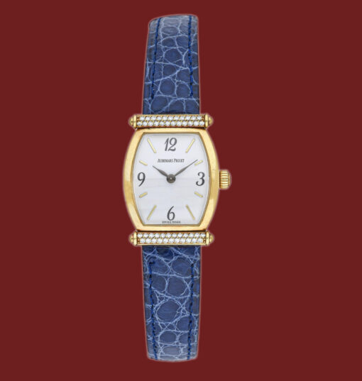 1990s Audemars Piguet Carnegie Collection Ladies' watch 18K YG w/Diamonds & Box