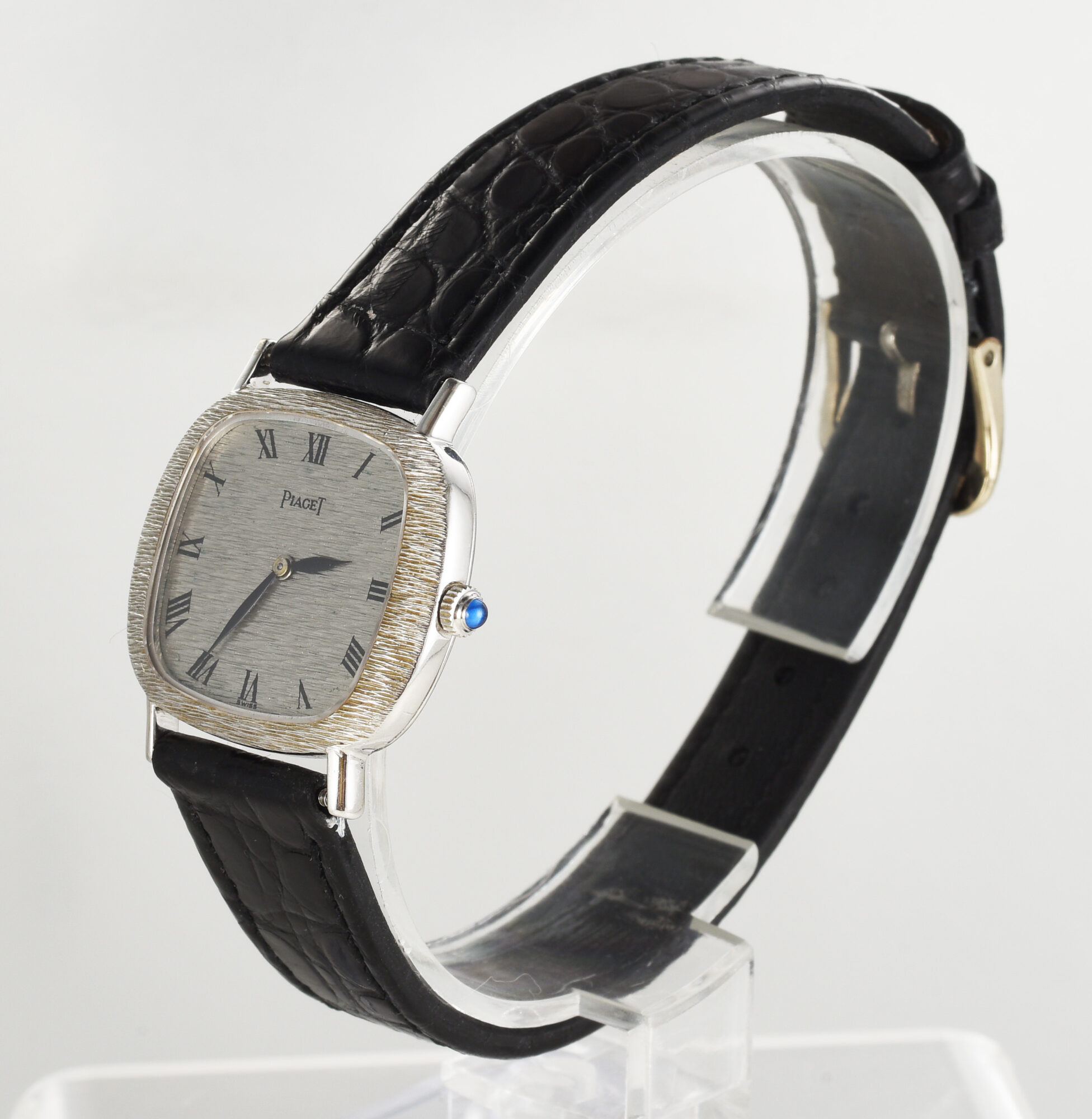 Vintage 1970s Ladies' Piaget Manual watch in 18K White Gold Ref.9451 - Image 4