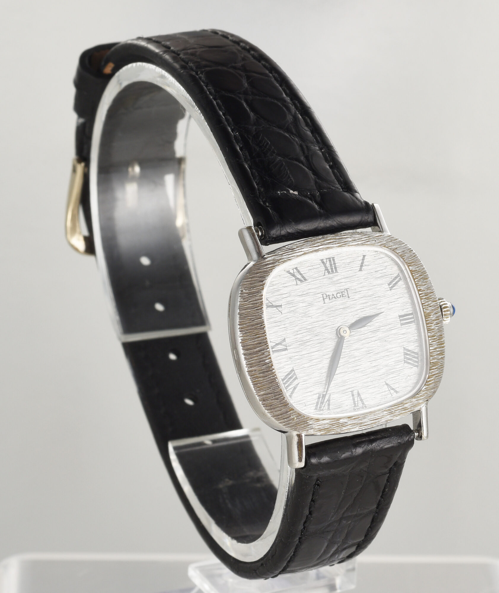 Vintage 1970s Ladies' Piaget Manual watch in 18K White Gold Ref.9451 - Image 3