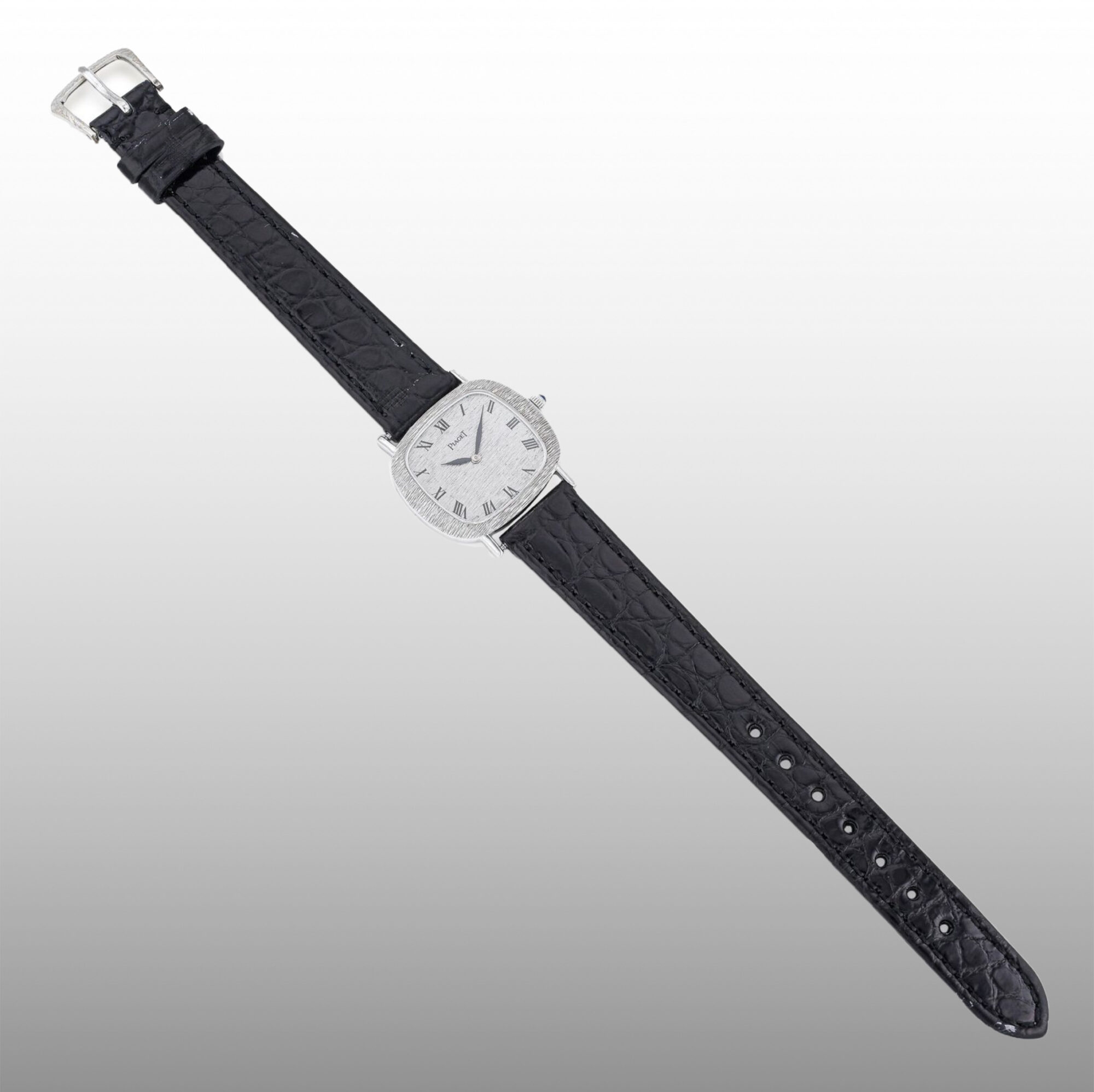 Vintage 1970s Ladies' Piaget Manual watch in 18K White Gold Ref.9451 - Image 5