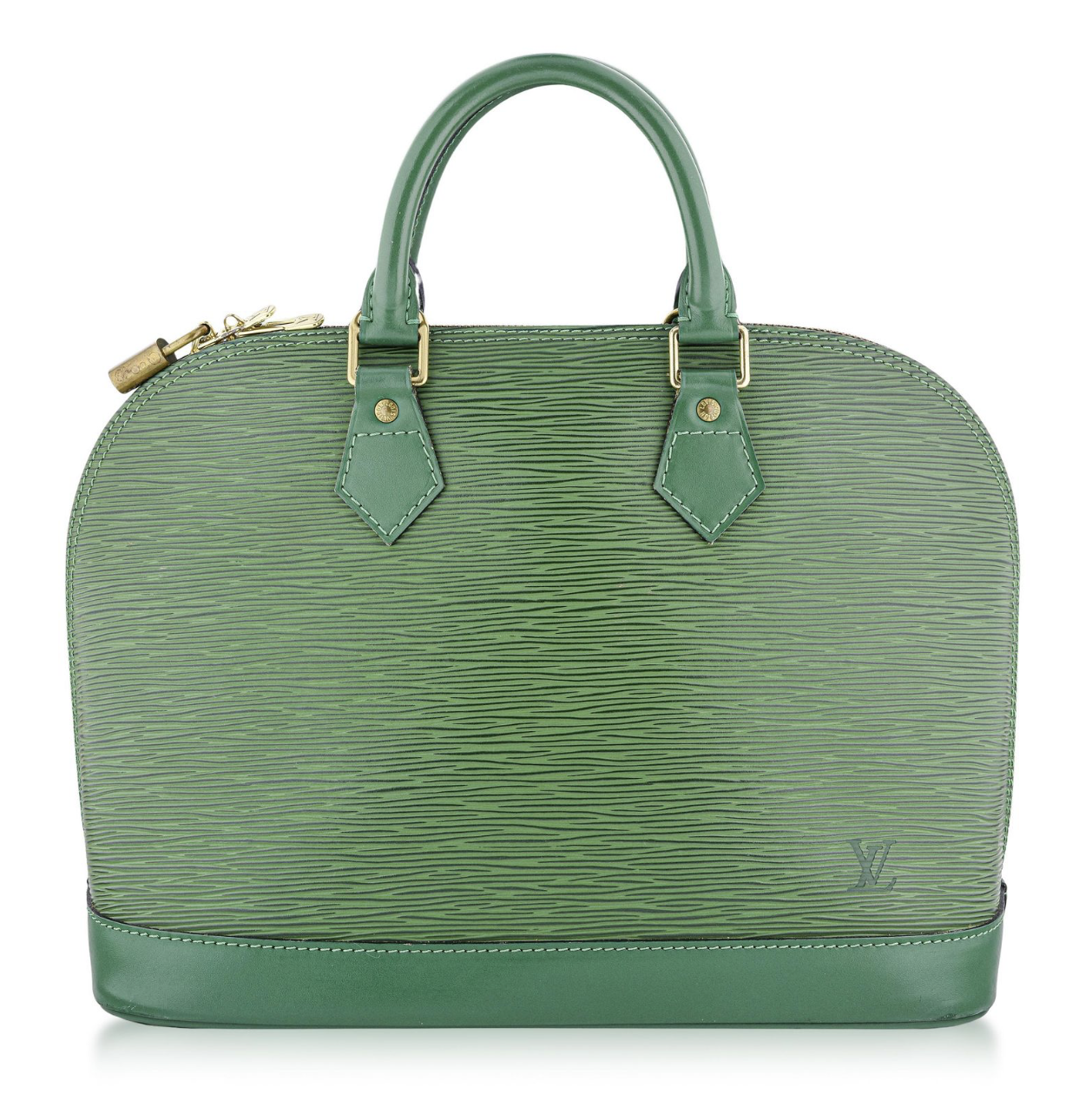 Authentic Louis Vuitton Epi Alma Hangbag- Borneo Green M52144