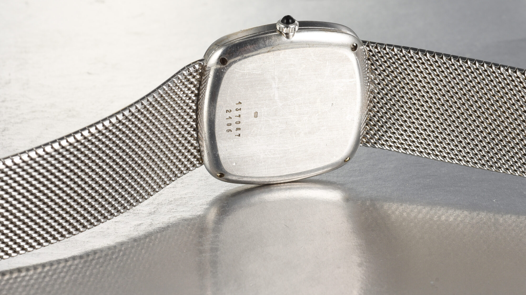 Men's Chopard Happy Diamonds 18K Yellow Gold Watch w/ floating Diamonds Ref.2186 - Image 8