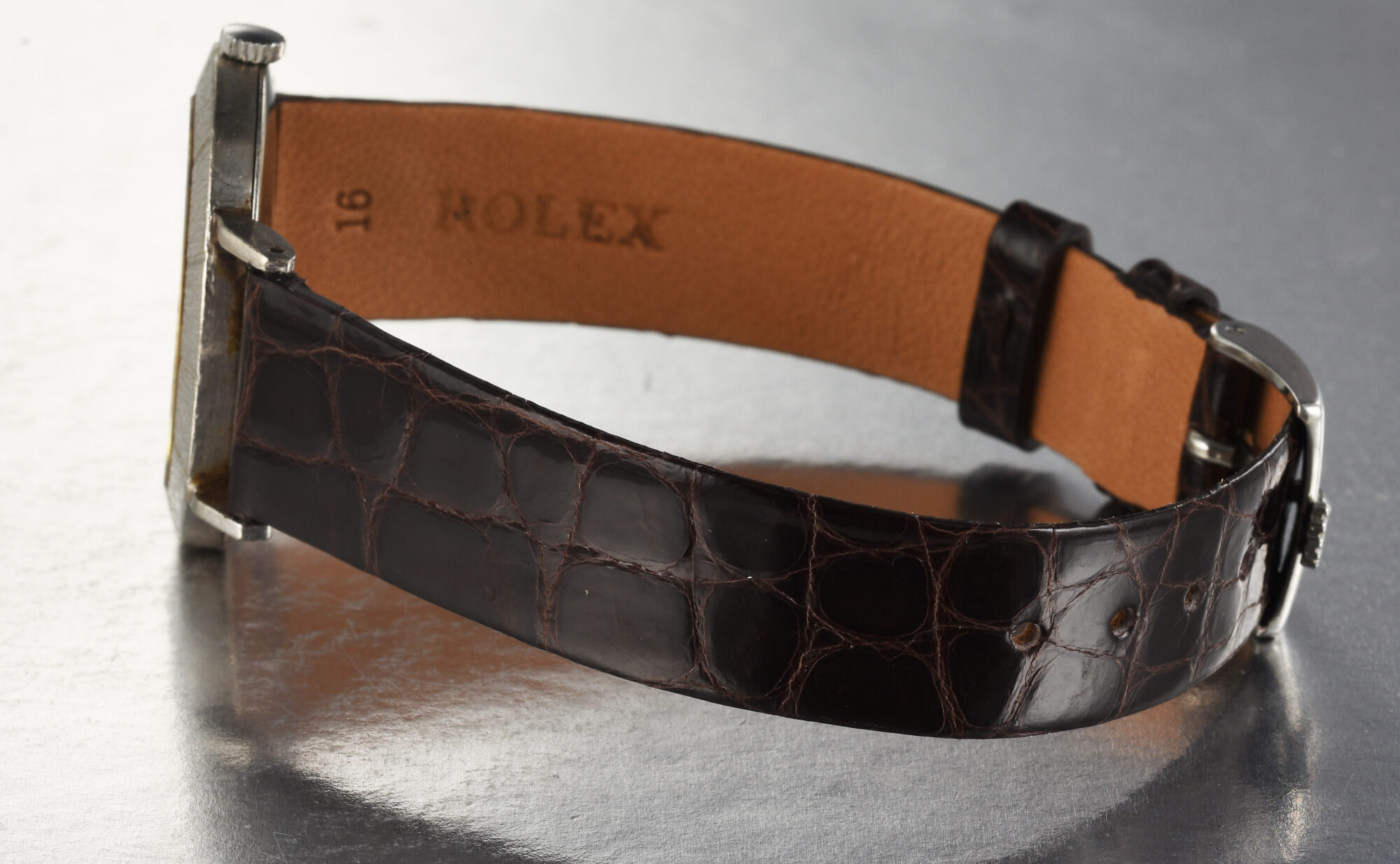 Vintage 1973 Rolex Cellini 18K White Gold Manual watch Ref. 3881 w/Diamonds - Image 7