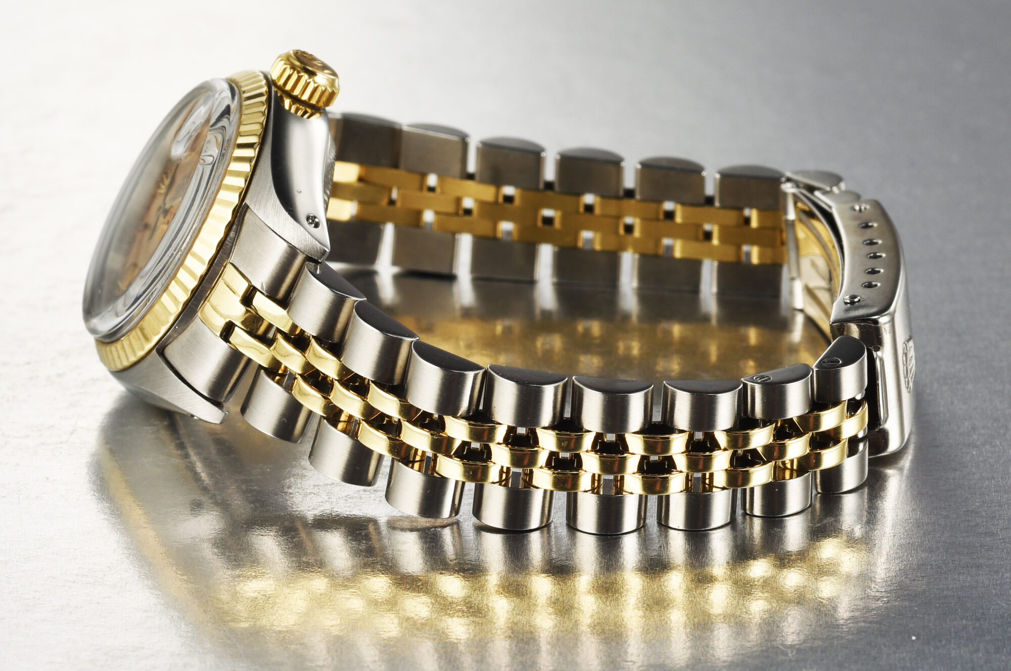 Rolex Oyster Perpetual Date Stainless Steel & 14K YG Watch Ref.6917/3;box&papers - Image 5