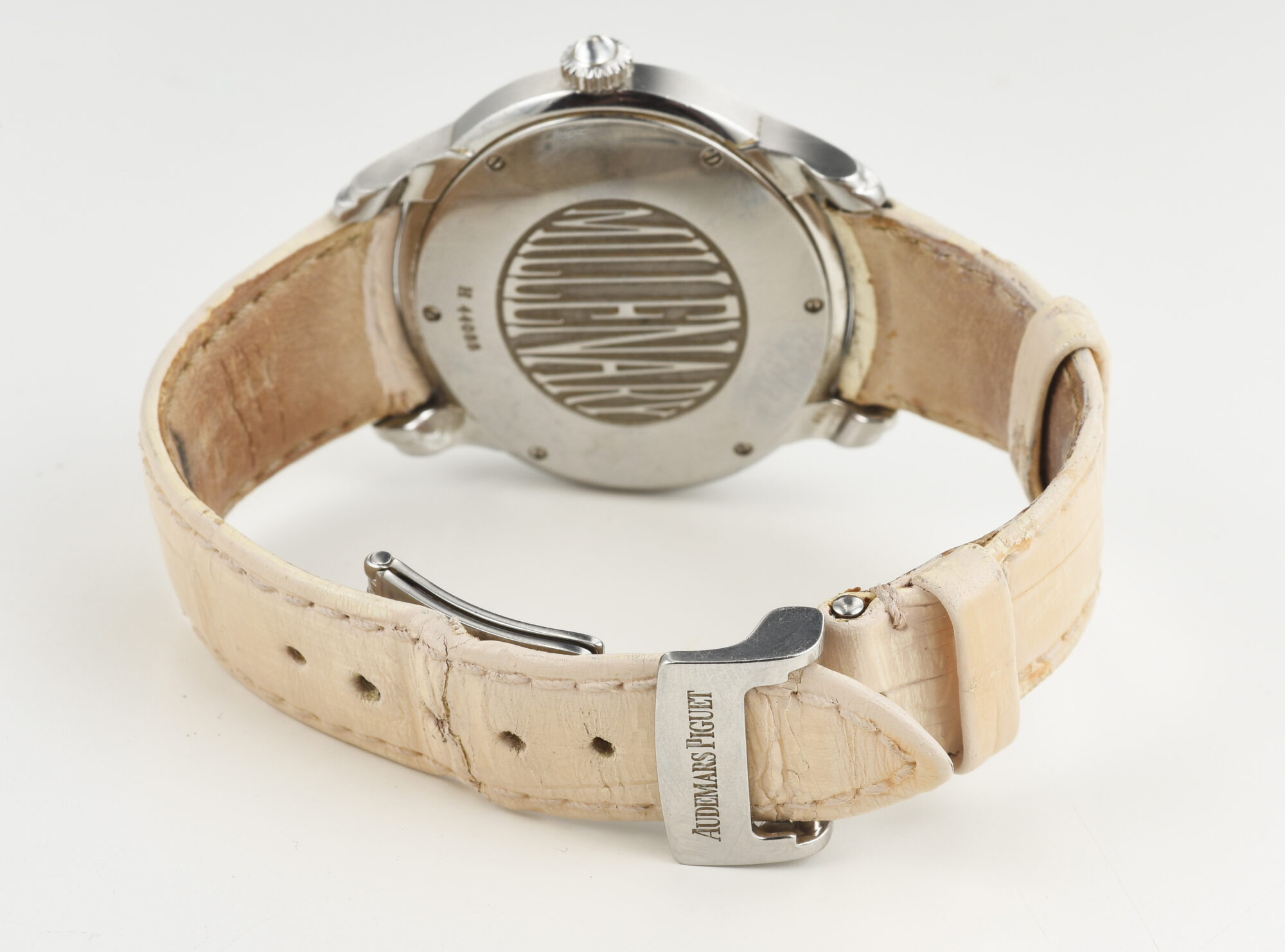 Audemars Piguet Millenary 18K White Gold With Diamonds  Watch  Ref. 77301ST.ZZ.D015CR.01 - Image 9