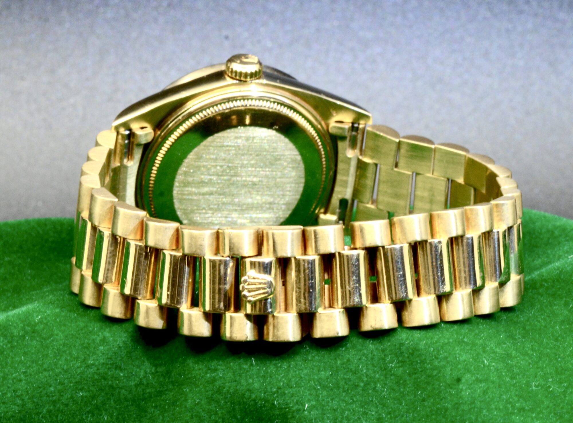 Men's Rolex Day-Date watch Ref.1803 18K Yellow Gold with Diamonds 123.5GM - Image 5