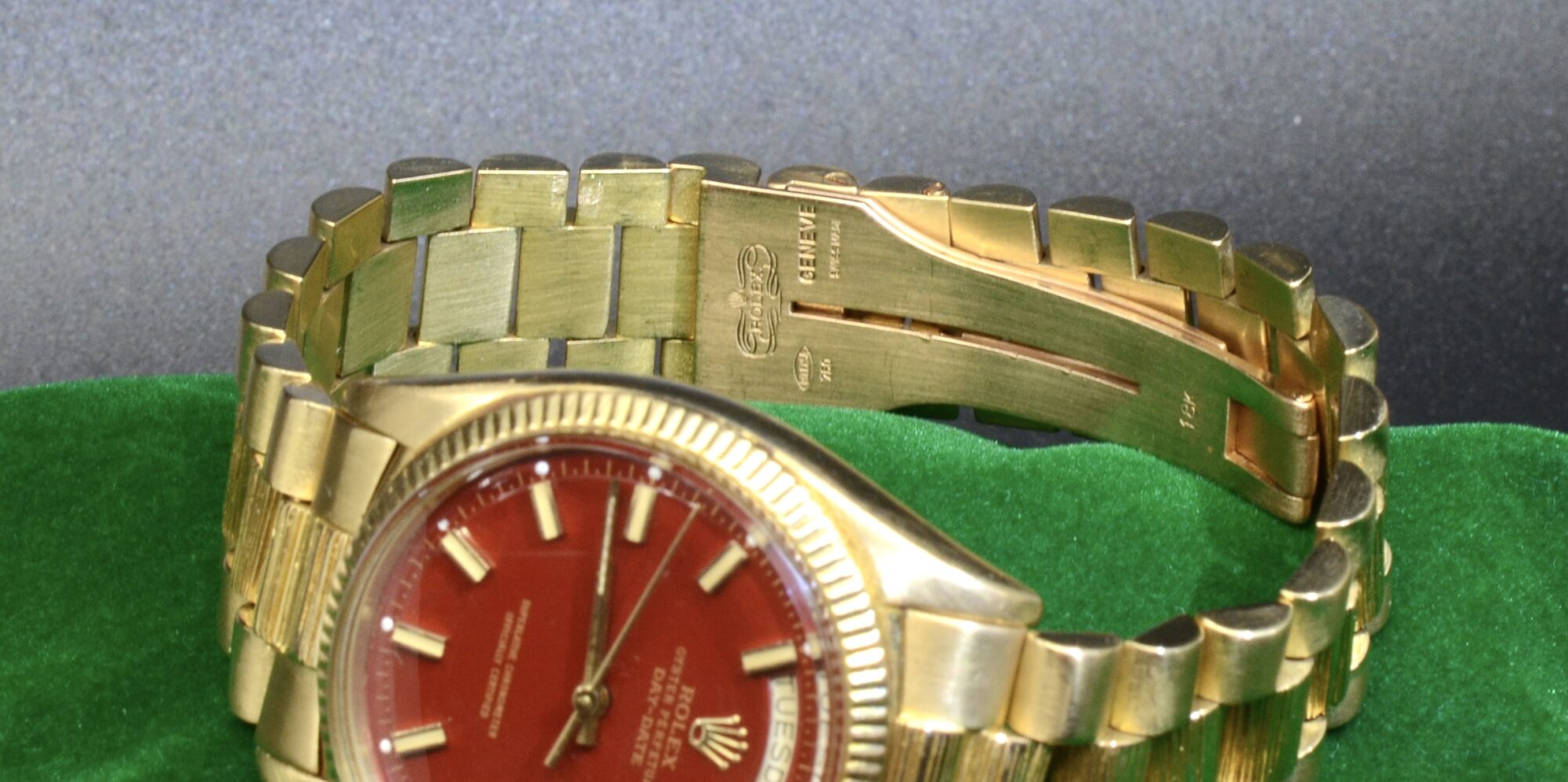 Men's Rolex Day-Date Automatic watch Ref.6611B in 18K Yellow Gold 115.4 GM - Image 8