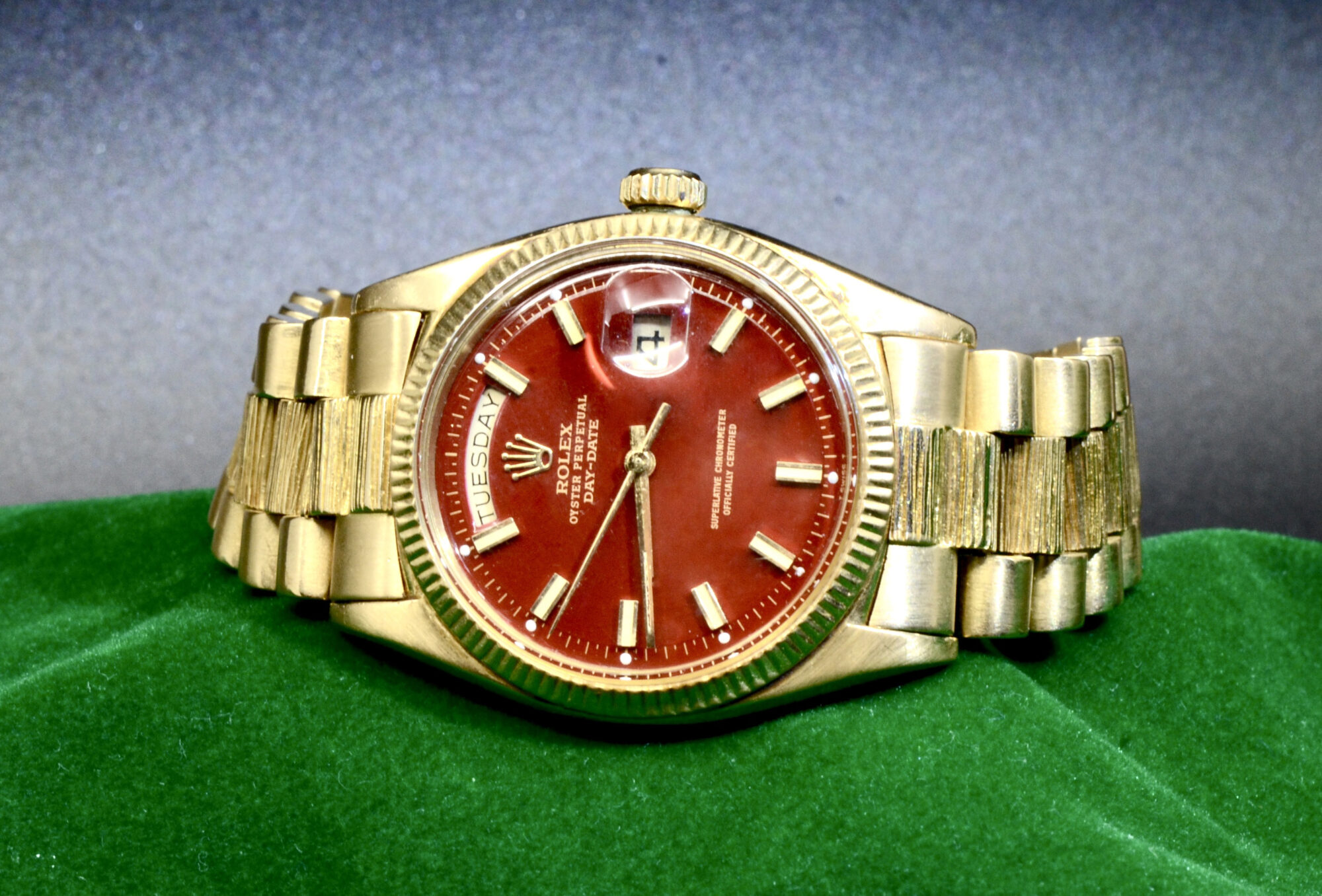 Men's Rolex Day-Date Automatic watch Ref.6611B in 18K Yellow Gold 115.4 GM - Image 9