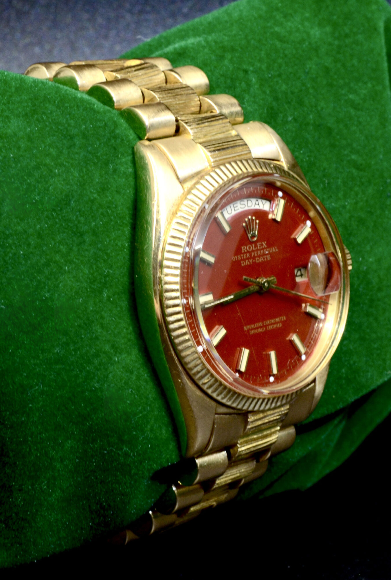 Men's Rolex Day-Date Automatic watch Ref.6611B in 18K Yellow Gold 115.4 GM - Image 4