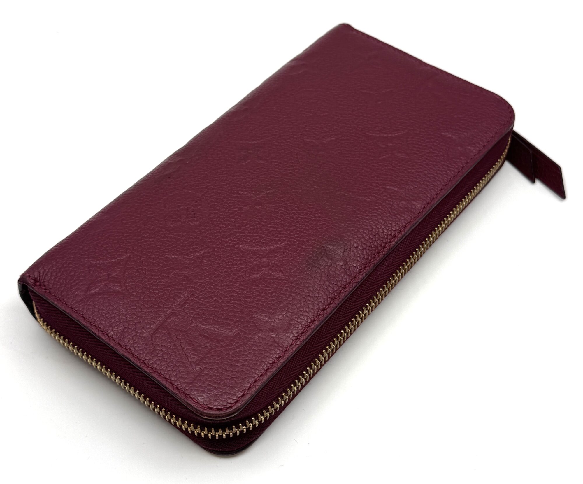 Authentic Louis Vuitton Monogram Zippy Wallet Empreinte Leather M62057 - Image 4