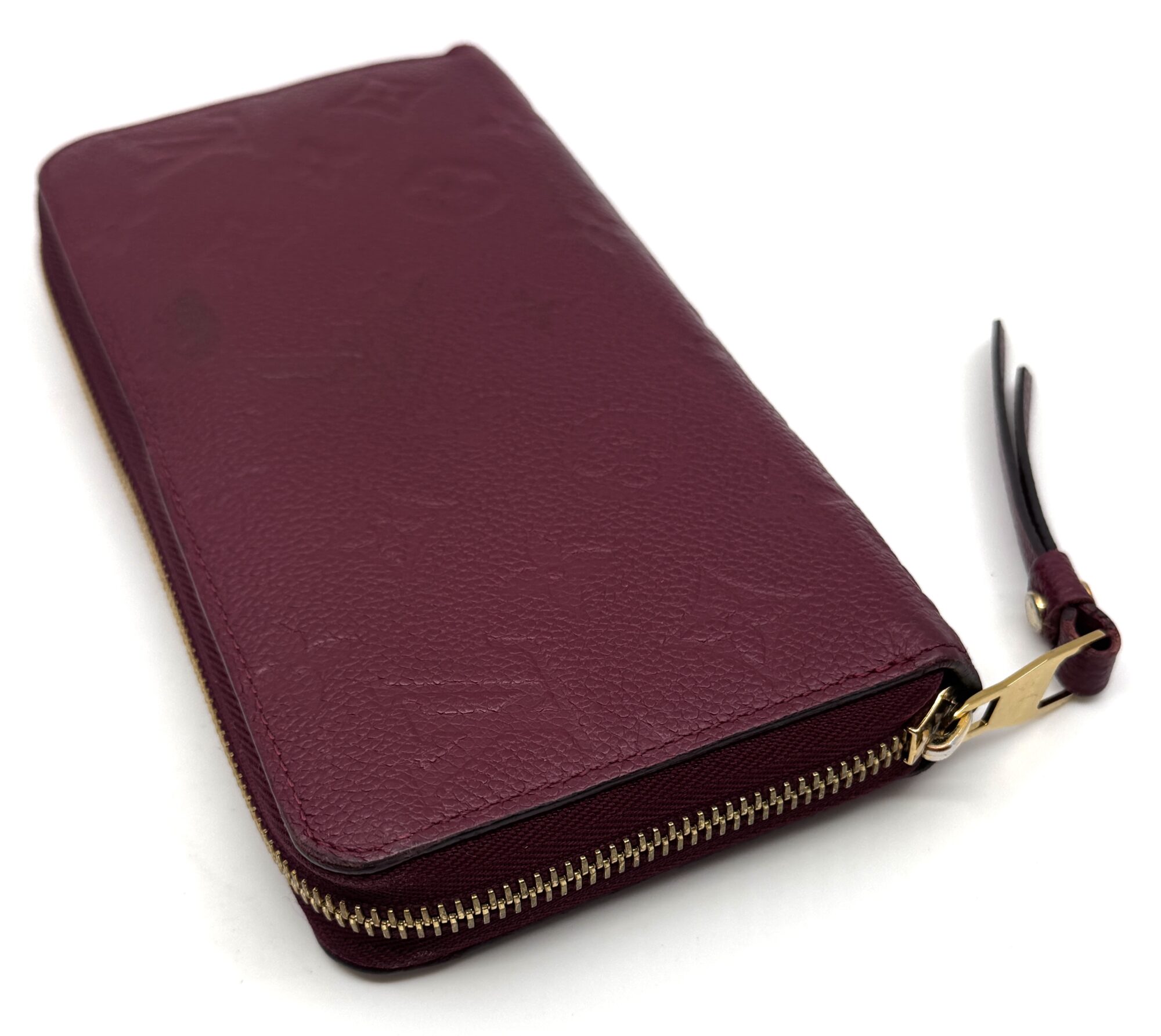 Authentic Louis Vuitton Monogram Zippy Wallet Empreinte Leather M62057 - Image 5
