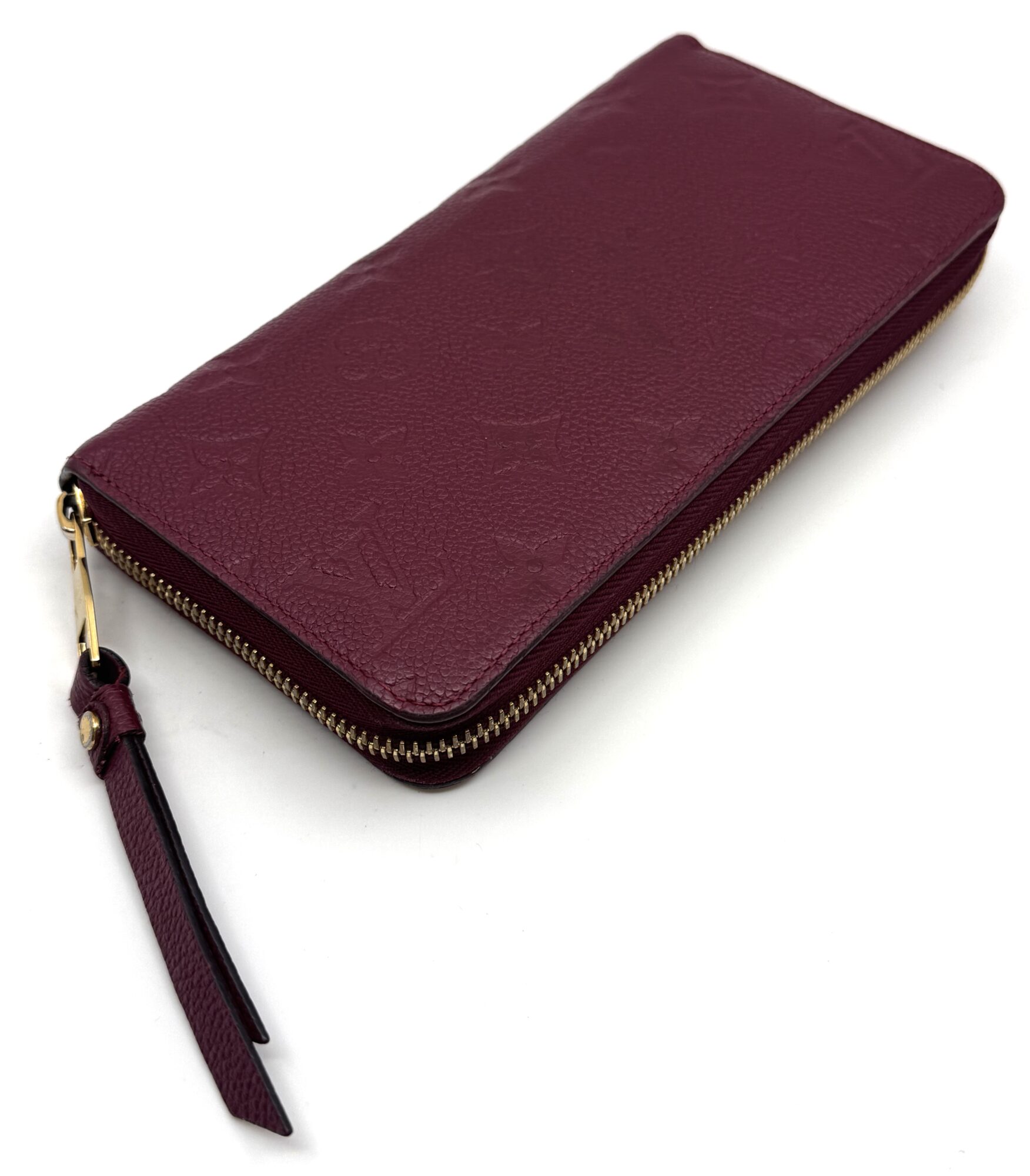 Authentic Louis Vuitton Monogram Zippy Wallet Empreinte Leather M62057 - Image 6