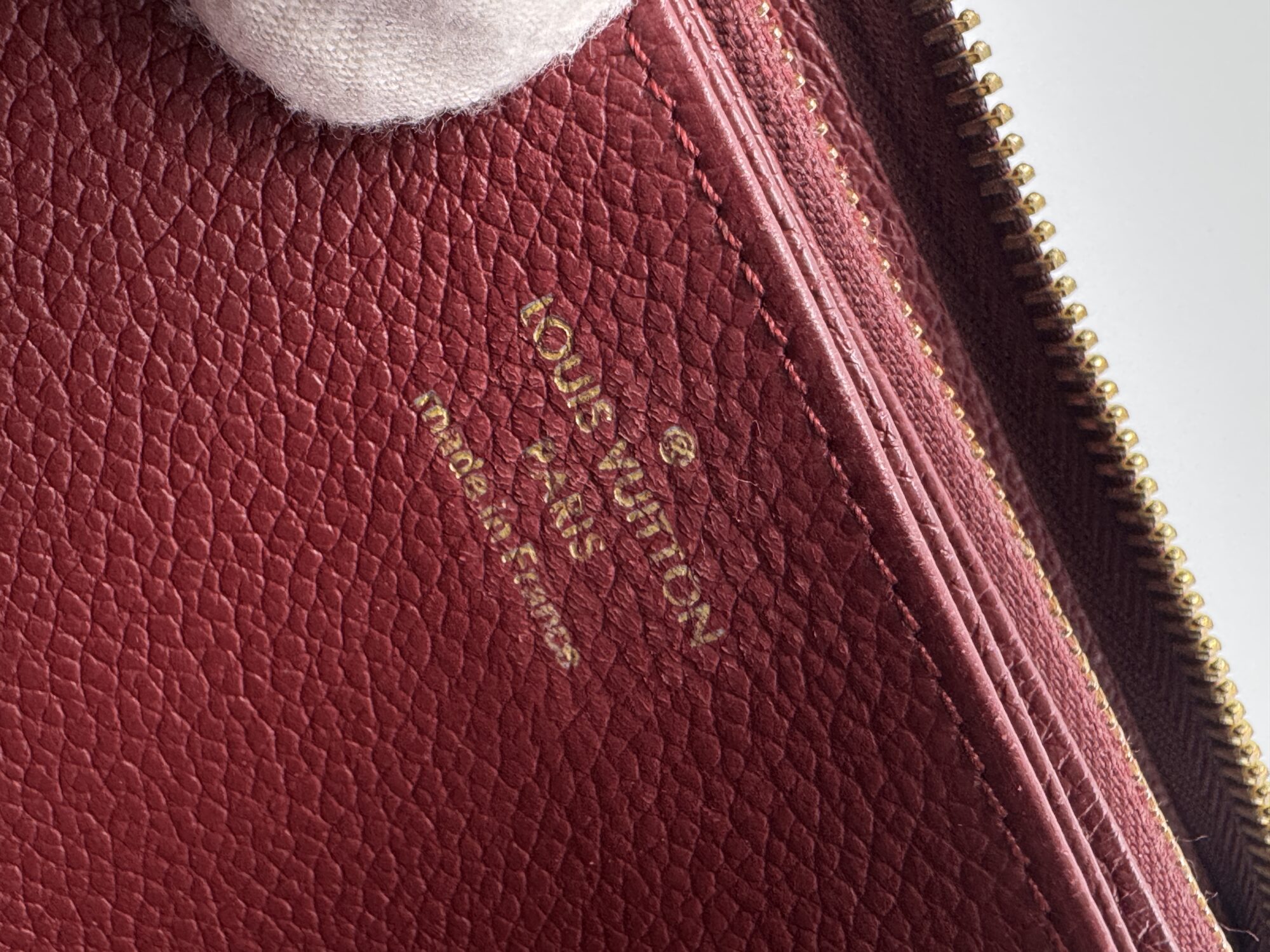Authentic Louis Vuitton Monogram Zippy Wallet Empreinte Leather M62057 - Image 13