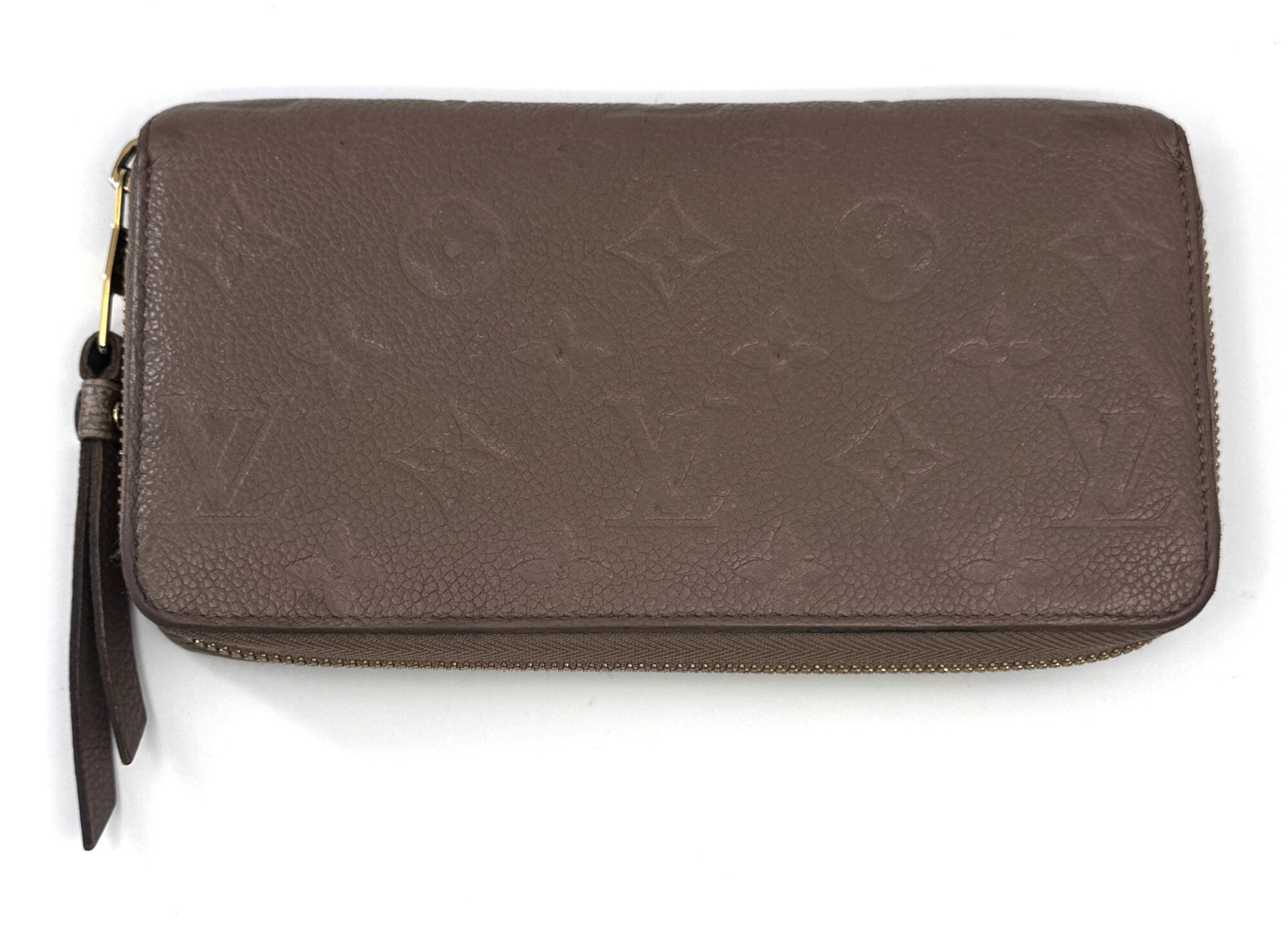 Authentic Louis Vuitton Monogram Zippy Wallet Empreinte Leather M60738 - Image 3