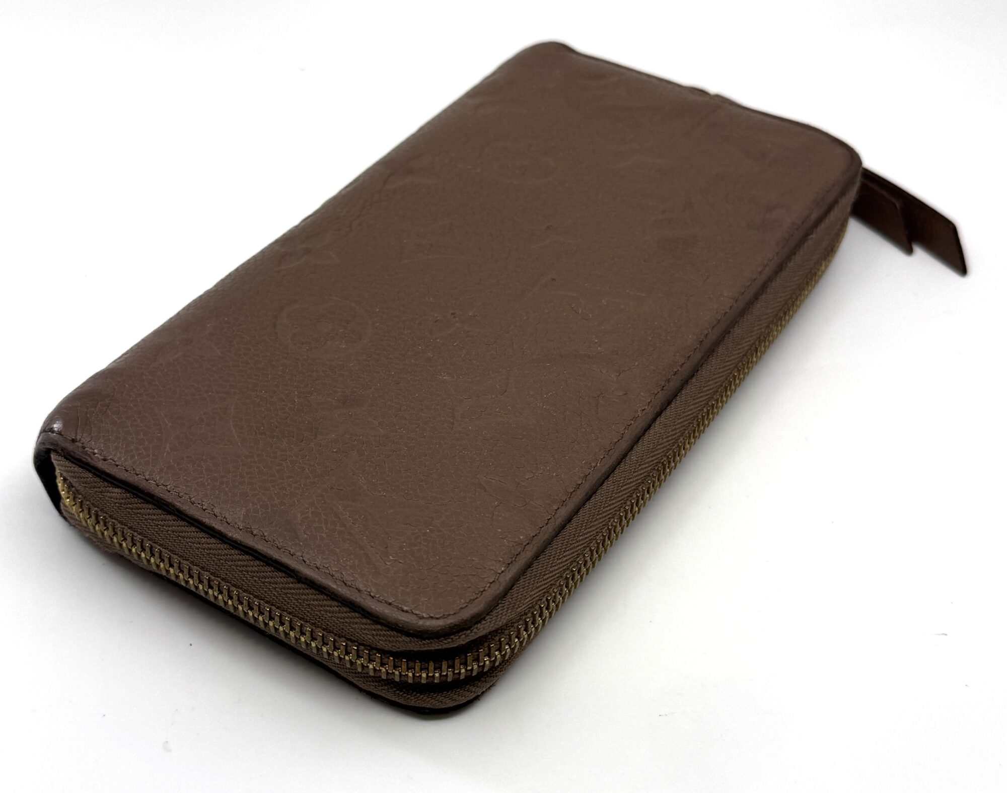Authentic Louis Vuitton Monogram Zippy Wallet Empreinte Leather M60738 - Image 5