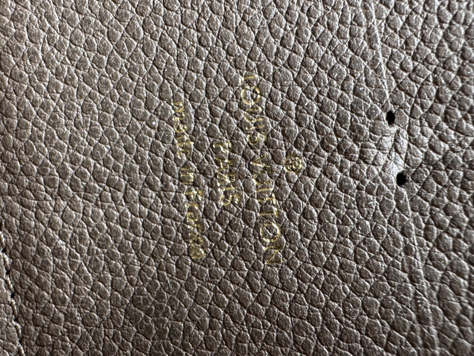 Authentic Louis Vuitton Monogram Zippy Wallet Empreinte Leather M60738 - Image 8