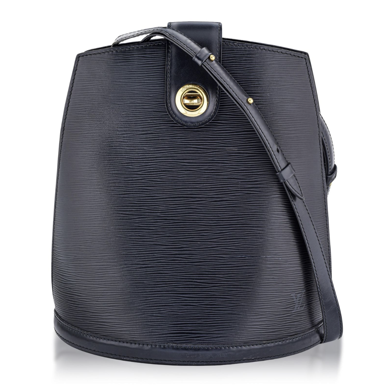 Authentic Louis Vuitton Epi Cluny Shoulder Bag, Black color M52252 - Image 2