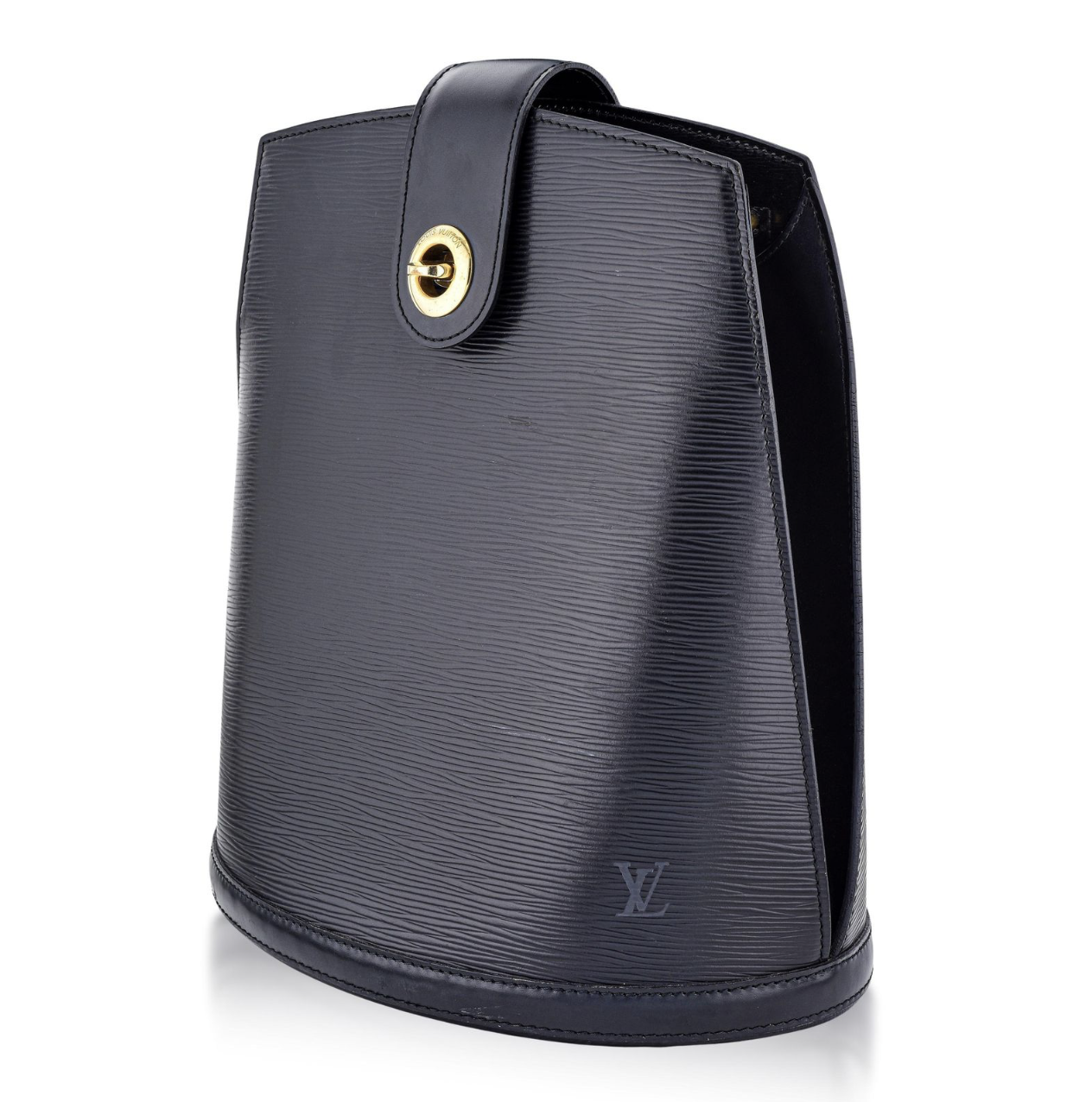 Authentic Louis Vuitton Epi Cluny Shoulder Bag, Black color M52252 - Image 3