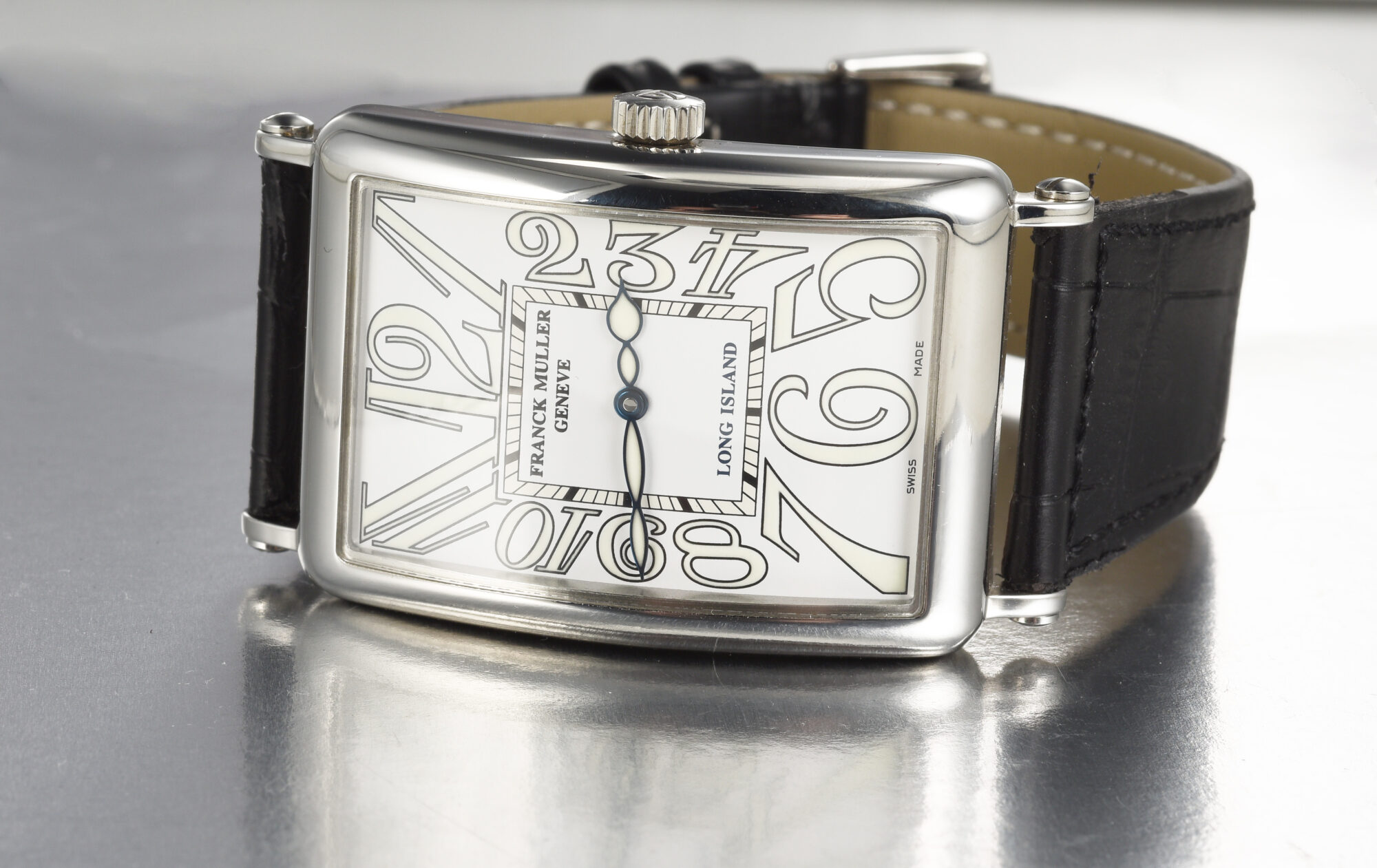 2000s Franck Muller Long Island Special J Ref.1150SC Automatic watch SS w/box - Image 11