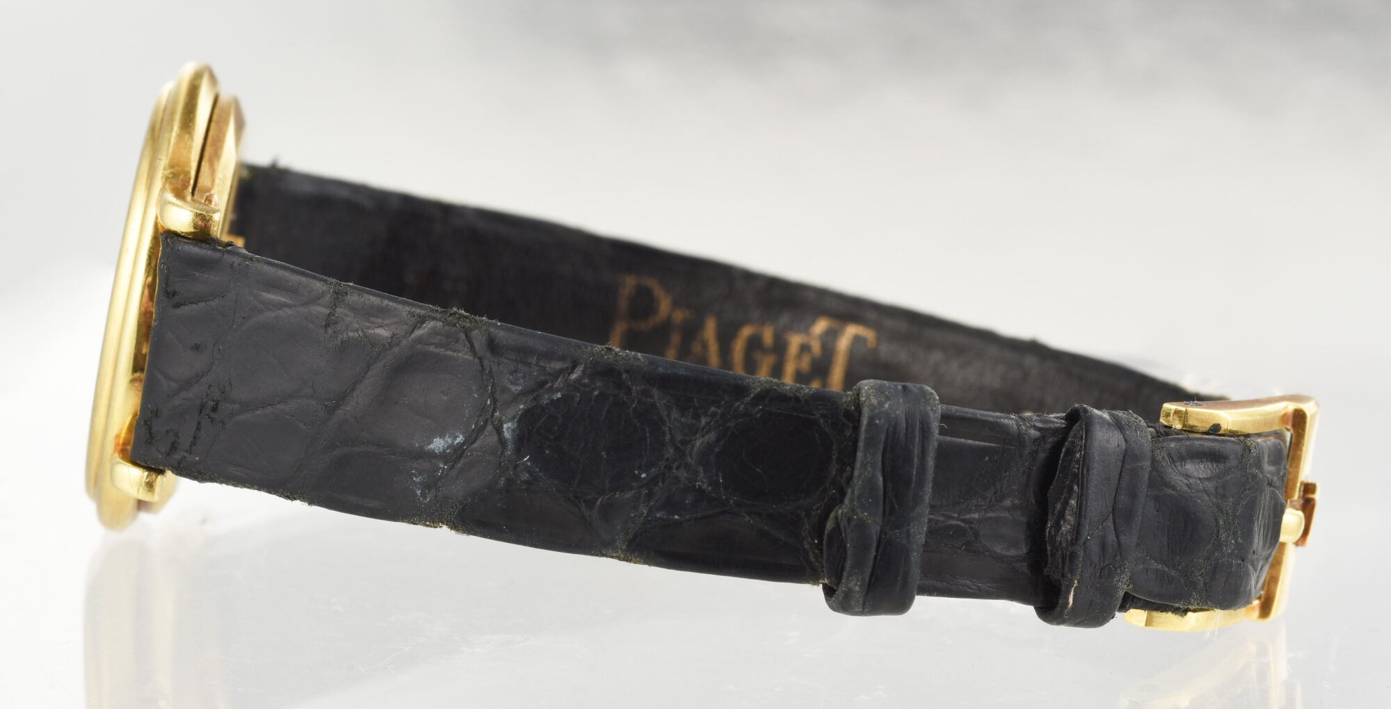 1980s Ladies' Piaget Quartz watch in 18K Yellow Gold w/Back-set crown Ref. 7308 - Image 7