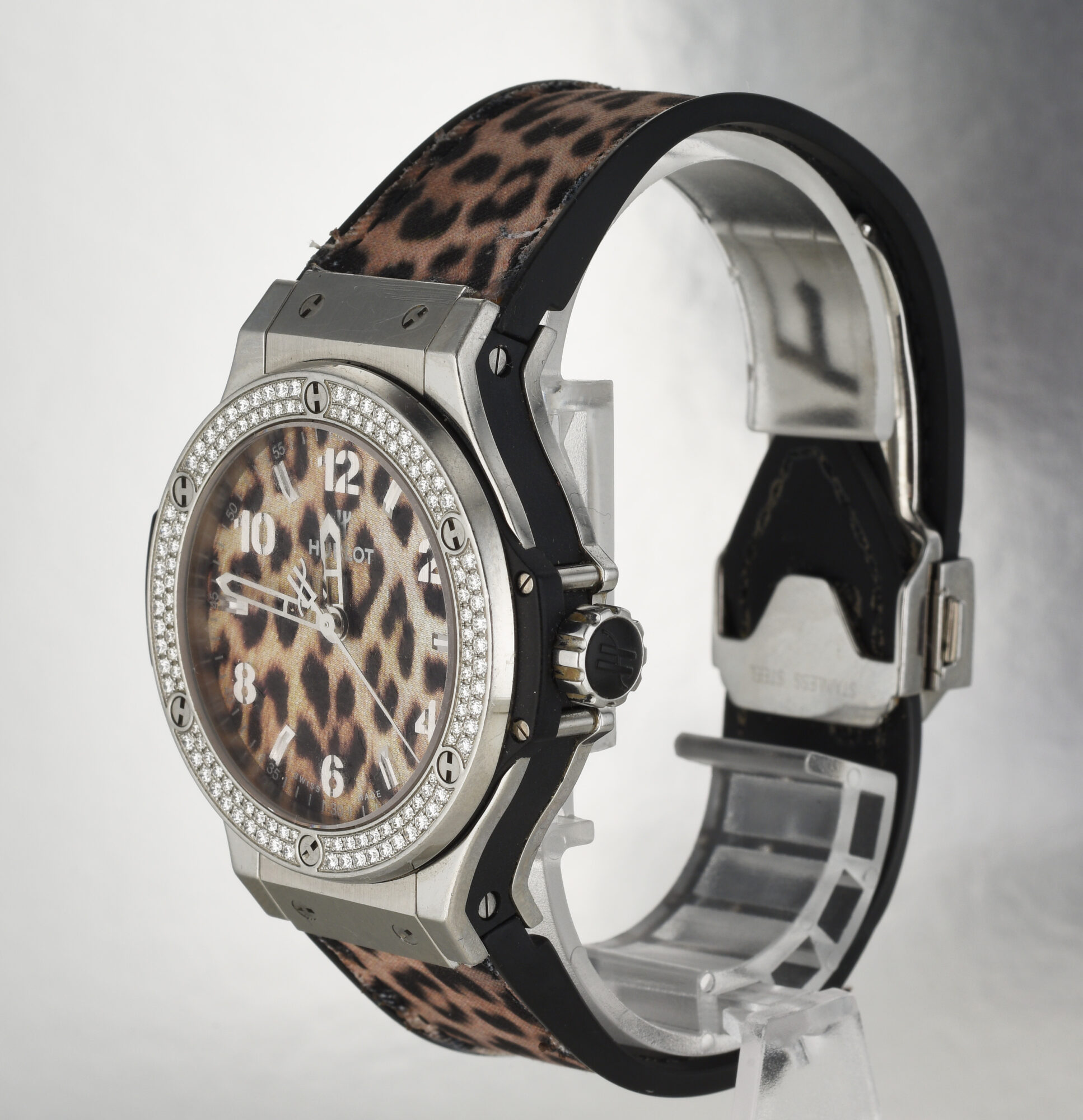 2015 Hublot Big Bang 38MM Quartz "Leopard" Dial watch Ref. 361.SX.7710.NR.1104.JLE14 w/box&papers - Image 4