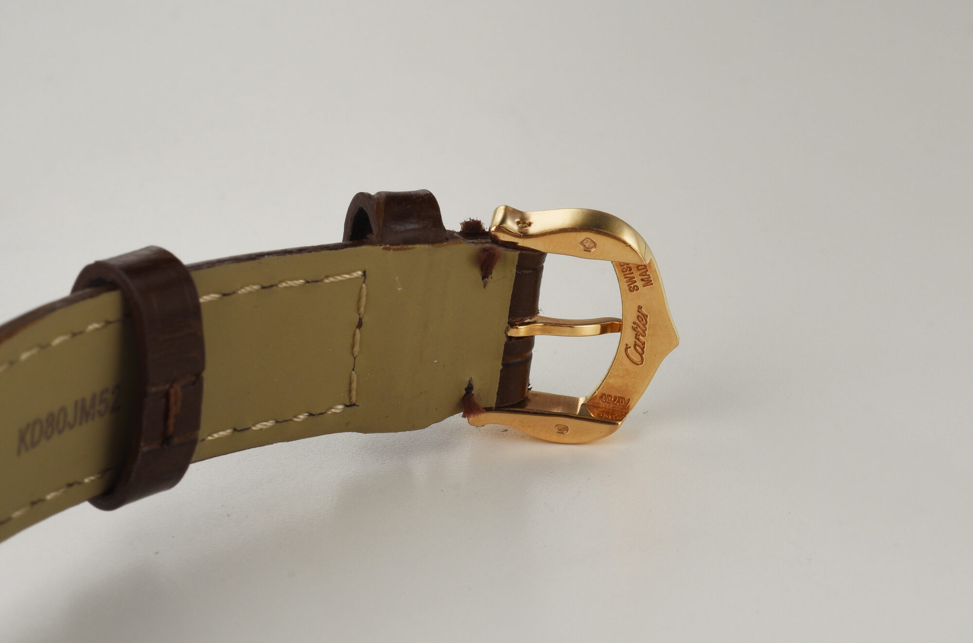 2000s Women's Cartier Pasha Quartz watch in 18K Rose Gold with Diamonds Ref.3133 - Image 9