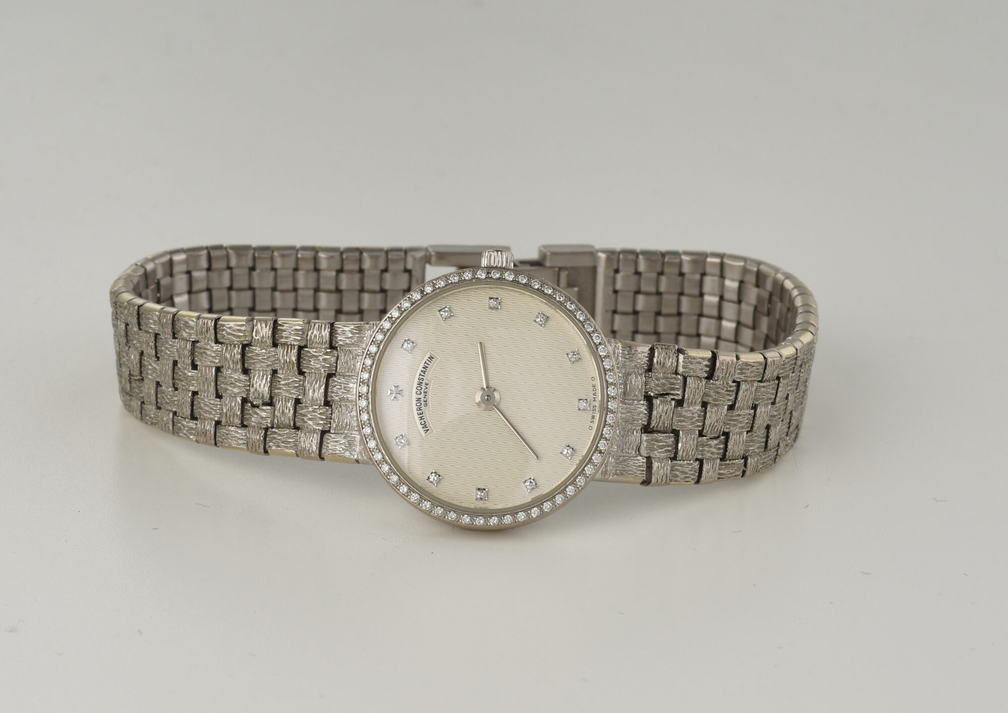 Vintage Ladies' Vacheron Constantin in 18K White Gold Watch w/Diamonds Ref.25193 - Image 8