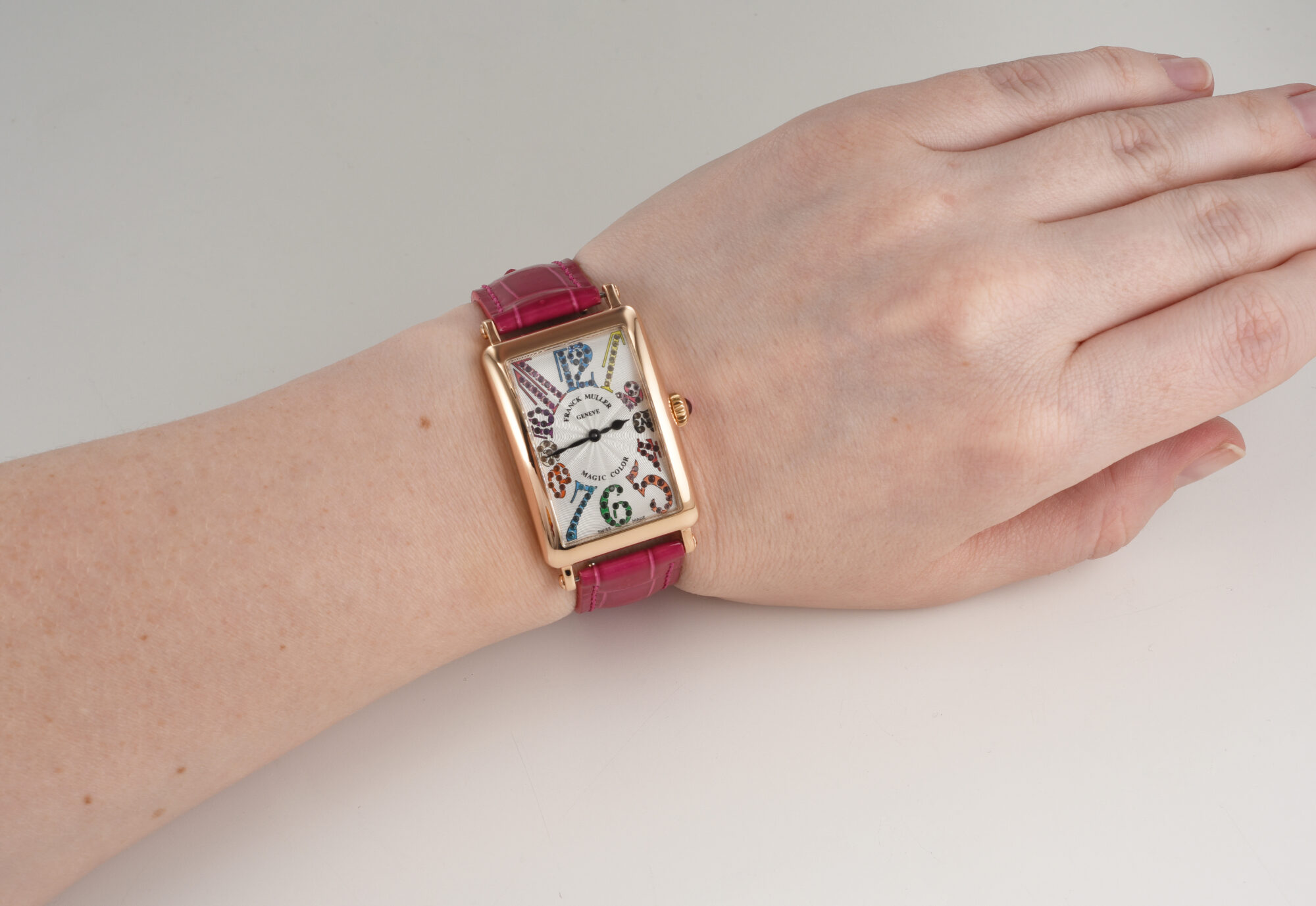 Franck Muller Long Island Magic Color watch 18K Rose Gold Ref.9520Z box&paper - Image 2