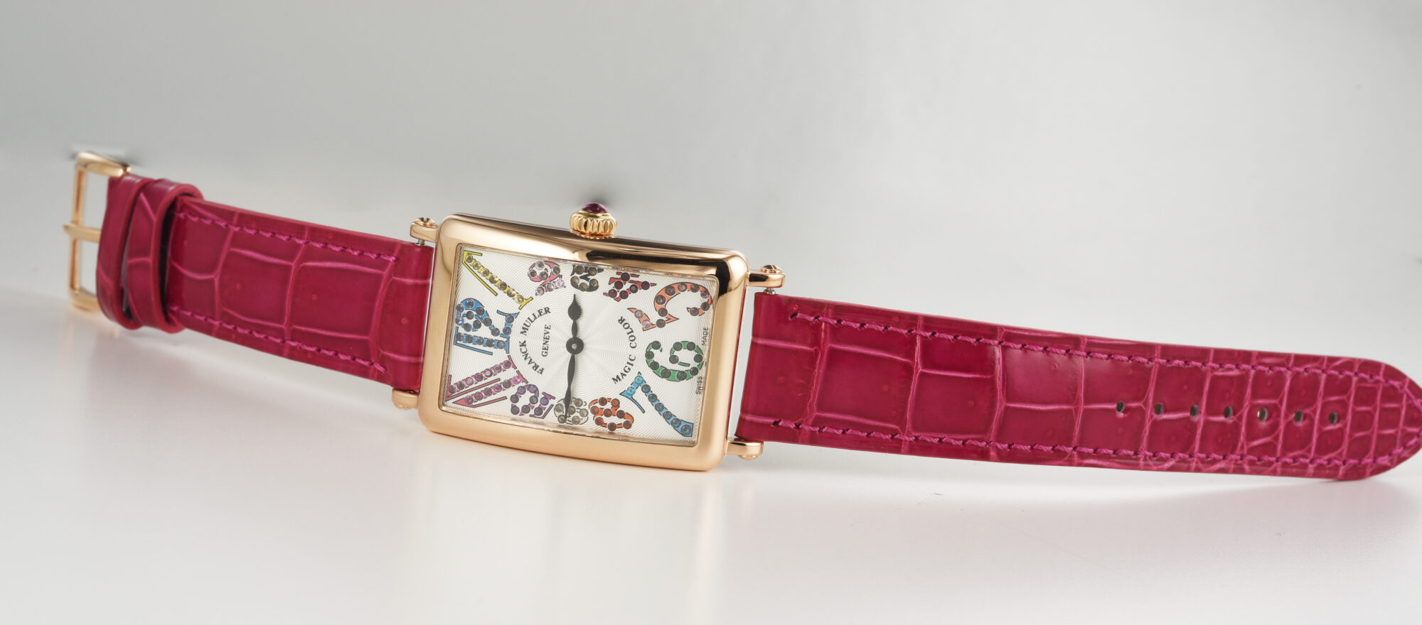 Franck Muller Long Island Magic Color watch 18K Rose Gold Ref.9520Z box&paper - Image 6