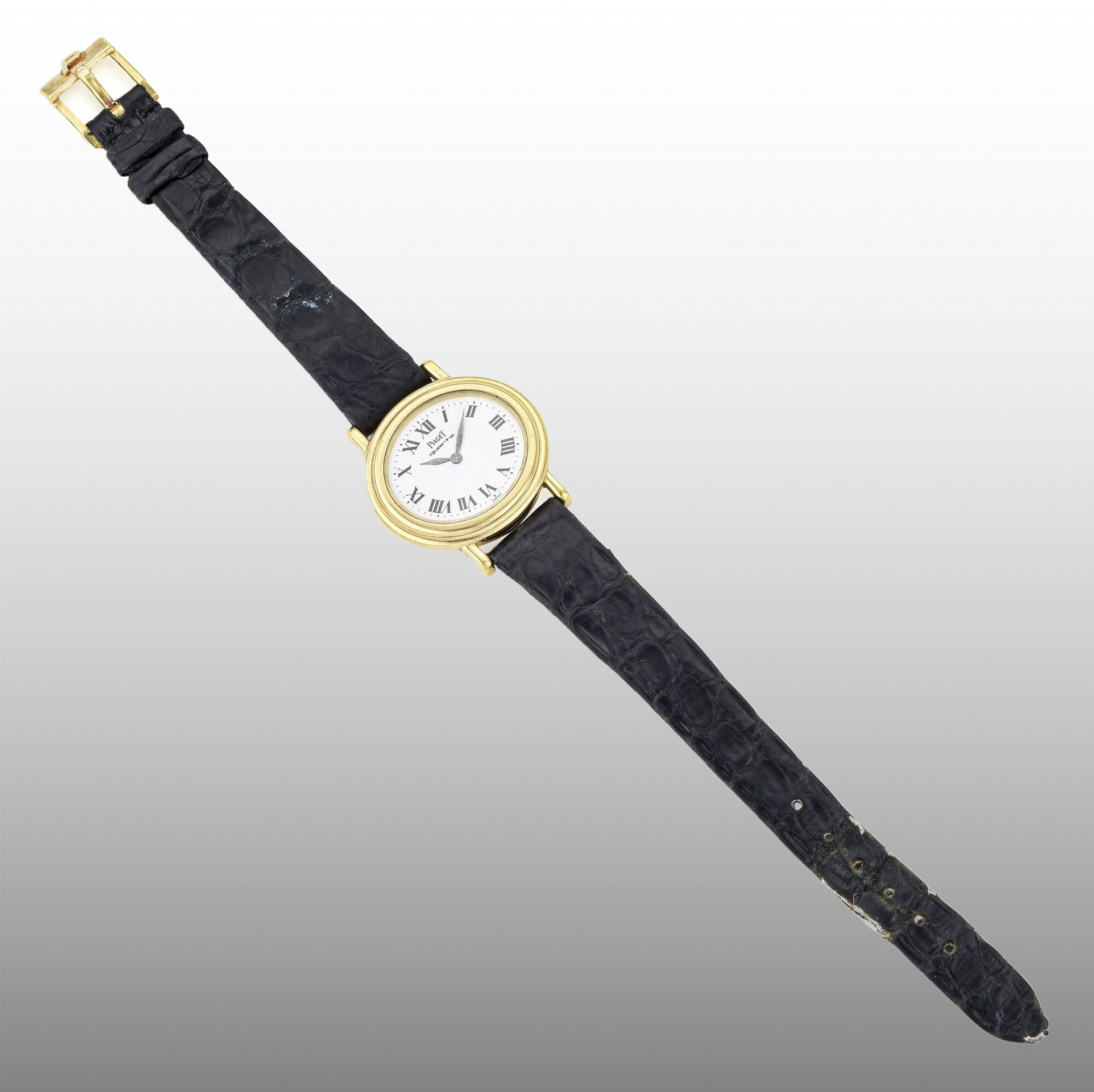 1980s Ladies' Piaget Quartz watch in 18K Yellow Gold w/Back-set crown Ref. 7308 - Image 5